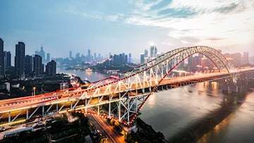 The engineering feat, stretching more than six miles, cuts travel time across one of the planet’s most powerful rivers from 80 minutes to just 20.