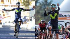 Nairo Quintana y Alejandro Valverde han contribuido de forma decisiva con sus triunfos a que el Movistar haya registrado su mejor inicio hist&oacute;rico en este 2017.