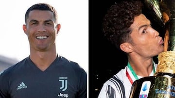 Cristiano Ronaldo dice adiós a su atrevido 'look' con su imagen más tierna