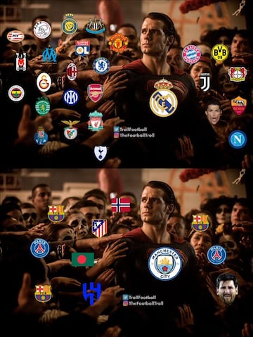 Los mejores memes del Madrid-City