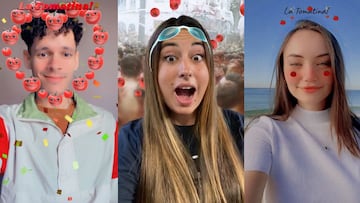 Cómo hacerte selfies para vivir la Tomatina 2022 sin llenarte un pelo: lentes Snapchat