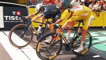 Etapa 11 en Francia que definió el foto finish.