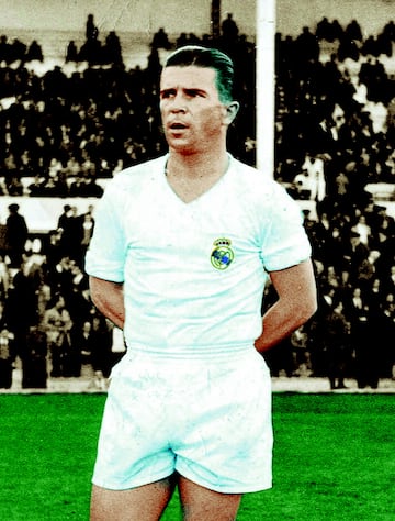 El m¨ªtico delantero h¨²ngaro en su primera temporada, 1958-59, alcanz¨® un total de 25 goles en 34 partidos.