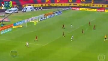 La buena asistencia de Leo Gil en la victoria del Vasco da Gama