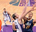 Palmeo ganador de Rudy Gobert sobre la bocina en Sacramento
