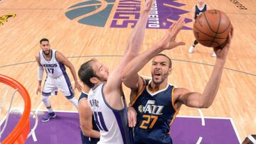 Palmeo ganador de Rudy Gobert sobre la bocina en Sacramento