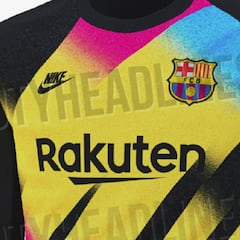 Se filtra la sorprendente tercera equipación de portero del Barça