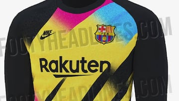 Tercera camiseta de portero del Barcelona 2019-20