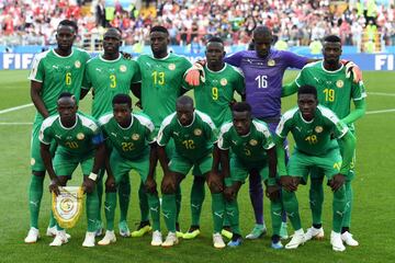 Formación inicial de Senegal.