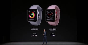 Apple Watch Series 3, el primer smartwatch de la marca con eSIM