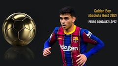 Barcelona&#039;s Pedri named Golden Boy winner 2021