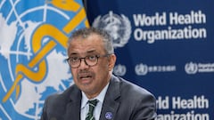 FILE PHOTO: Director-General of the World Health Organisation (WHO) Dr. Tedros Adhanom Ghebreyesus attends an ACANU briefing in Geneva, Switzerland, December 15, 2023. REUTERS/Denis Balibouse/File Photo
