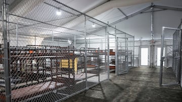 Centro de detención para inmigrantes Alligator Alcatraz en Florida