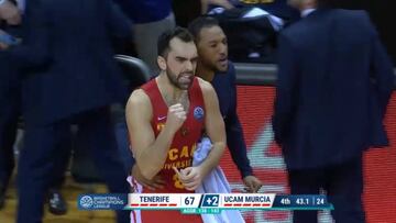 El UCAM Murcia remonta y asalta Tenerife