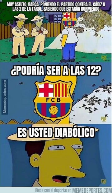 El Barça, el Atleti... Los memes más divertidos de la jornada