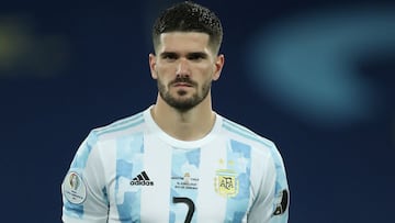 Rodrigo de Paul, con Argentina. 