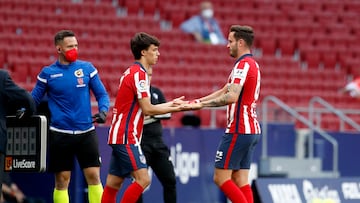 João Félix y Saúl.