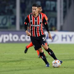 James y su balance tras el debut de Sao Paulo en Libertadores
