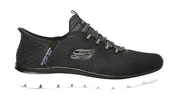 Zapatillas para hombre Skechers en color negro y disponibles en Amazon