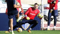 Roberto con el M&aacute;laga. 