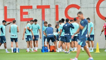 15/06/25 ENTRENAMIENTO ATHLETIC DE BILBAO JUGADORES
