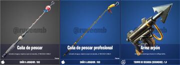 Todo el equipo de pesca de la Temporada 6 de Fortnite