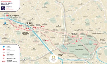 Contrarreloj de ciclismo en los JJOO de Par¨ªs: perfil, recorrido, participantes y favoritos