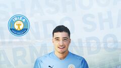 Armando Shashoua presentado como nuevo jugador del Ibiza.