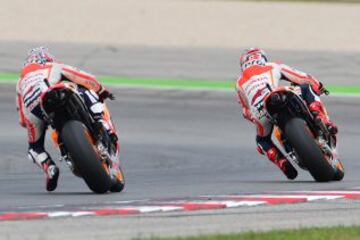 Marc Marquez y Dani Pedrosa