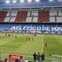El Atlético vuelve al Vicente Calderón cinco meses después