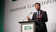 Andrea Agnelli, presidente de la ECA