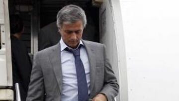 <b>SÍ VIAJARÁ. </b>Mourinho encabezará mañana la expedición a Zagreb.