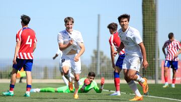 Real Madrid 5 - Atlético de Madrid 0: resumen y goles, División de Honor Juvenil