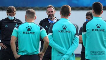 Vicente Moreno, entrenador del Espanyol