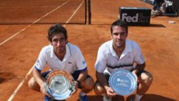 Marrero y Cuevas triunfan en el dobles del Masters de Roma