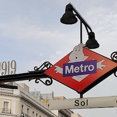 El motivo por el que ha cambiado el logo de la estación de Metro de Madrid de Sol