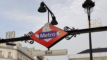 El motivo por el que ha cambiado el logo de la estaci¨®n de Metro de Madrid de Sol