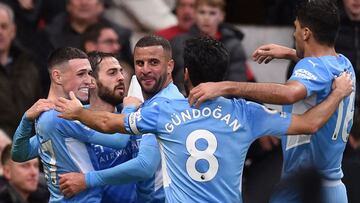 El City baila en Old Trafford.