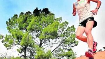 <b>PROFESIONAL. </b>El atleta catalán durante una carrera.