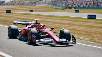 Lewis Hamilton (Ferrari SF-25). Silverstone, Gran Bretaña. F1 2025.