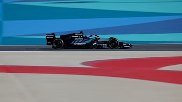Formula One F1 - Pre Season Testing - Bahrain International Circuit, Sakhir, Bahrain - February 18, 2026 Mercedes' George Russell during pre season testing REUTERS/Hamad I Mohammed