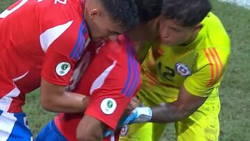 Chile rescataba un empate ante Uruguay y en el último minuto pasó esto: la escena es muy triste
