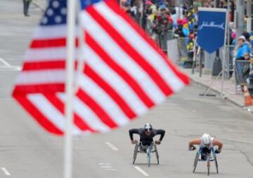 Las mejores imágenes del Maratón de Boston