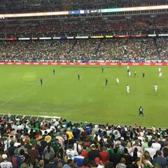 El Nissan Stadium estuvo lejos del lleno para el USA-México