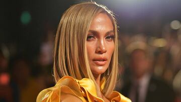 Jennifer Lopez en la premiere de "Hustlers". Toronto, 2019.