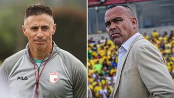 Pablo Peirano y Rafael Dudamel