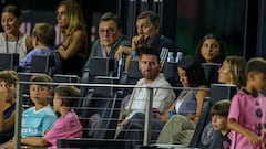 Will Messi play for Inter Miami against Columbus Crew in the Leagues Cup today?