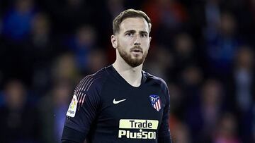 Oblak contra el Alavés.