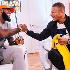 Kylian Mbappé y su top 5 de jugadores de la NBA