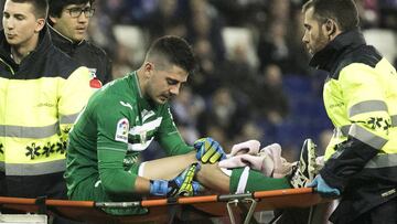 26/11/16 PARTIDO PRIMERA DIVISION
ESPANYOL - LEGANES
SERANTES LESION